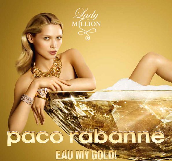Lady Million “Eau My Gold” : une interprétation lumineuse et sensuelle de l’icône Paco Rabanne