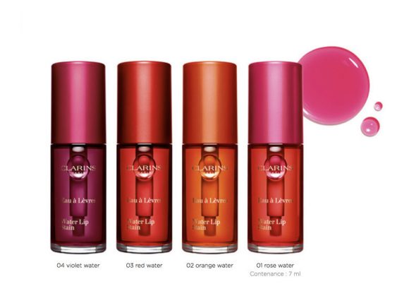 Eaux à lèvres de Clarins