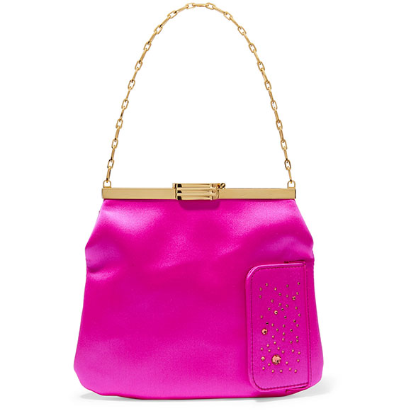 Pochette en satin