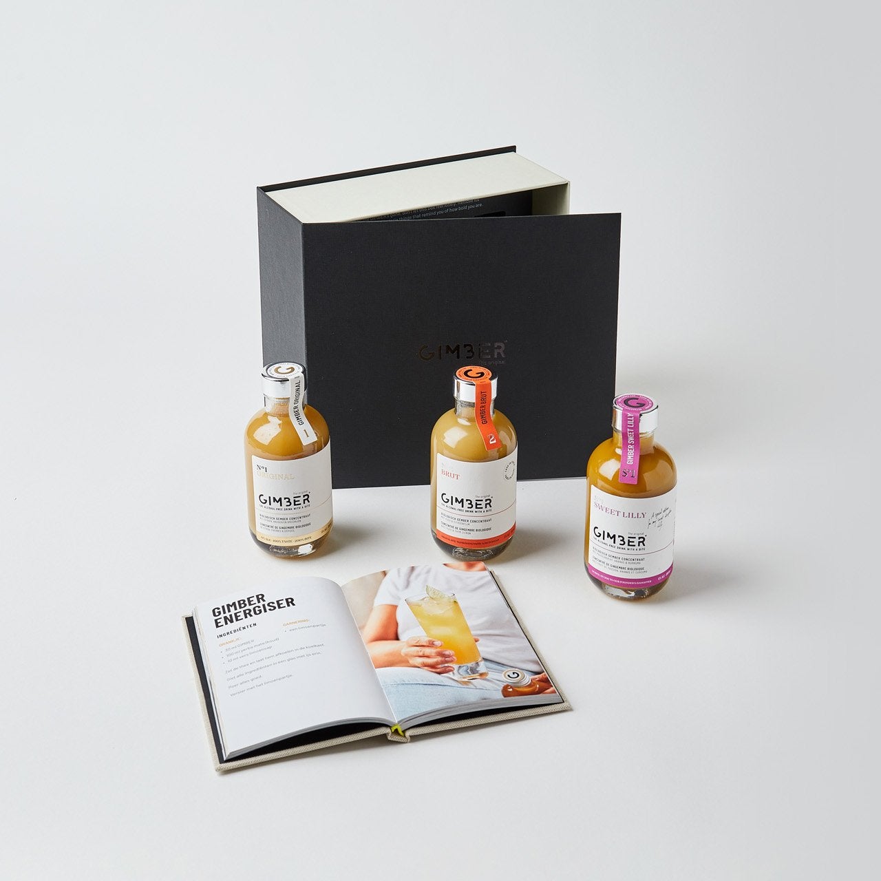 Le coffret de Noël Gimber Book 3 fois plus de goûts