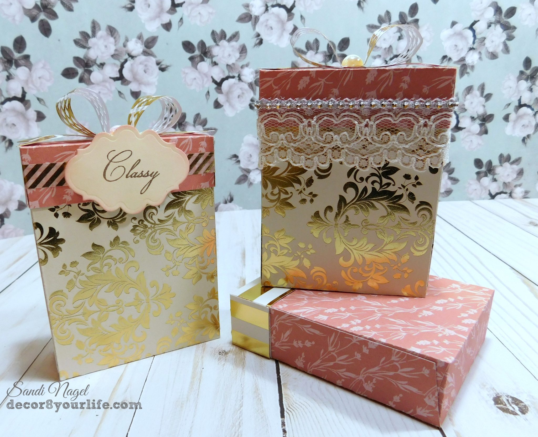Note Card Gift Box Tutorial