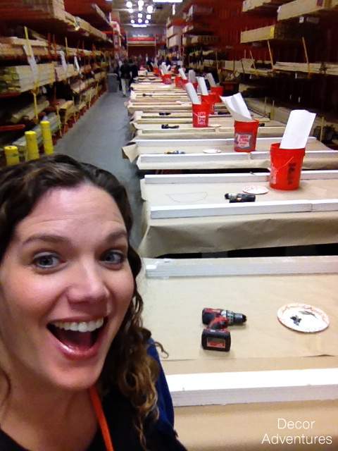 The best home depot diy workshop ever!