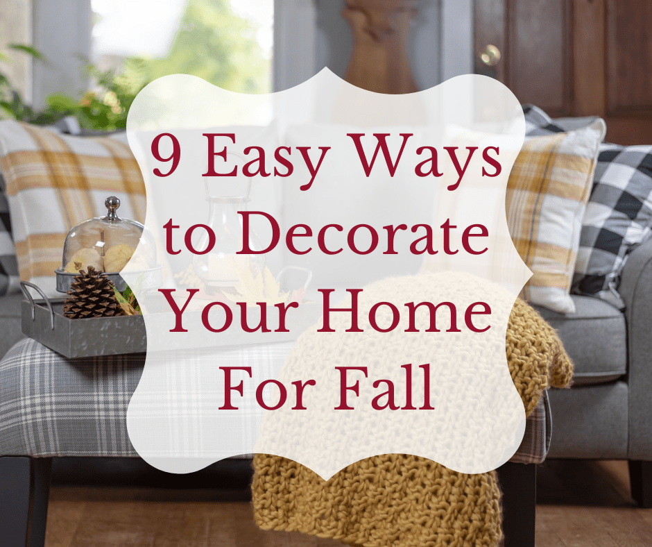 Decorate for fall