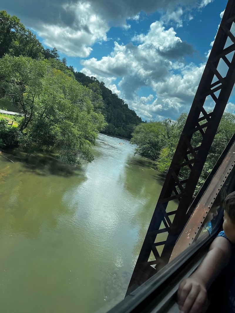 This Historic Train Ride The Blue Ridge Scenic Railway Georgia Is A Rich Historical Narration Throughout The Ride 