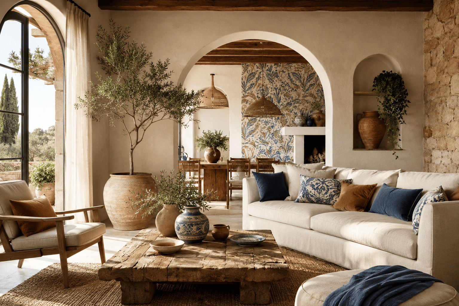 mediterranean interior style