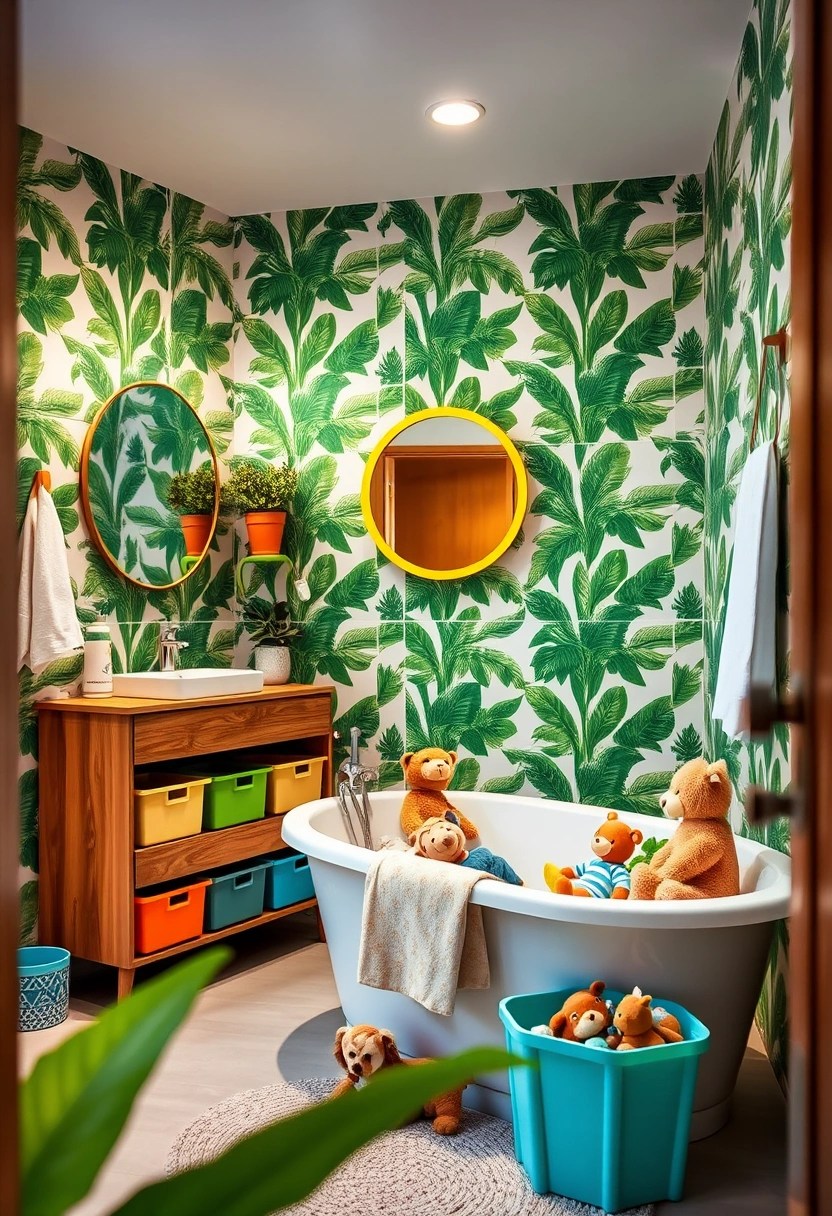 Fun kids bathroom ideas: transforming spaces into playful retreats
