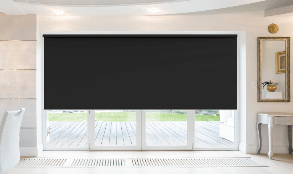 Modern residential blinds fitting.