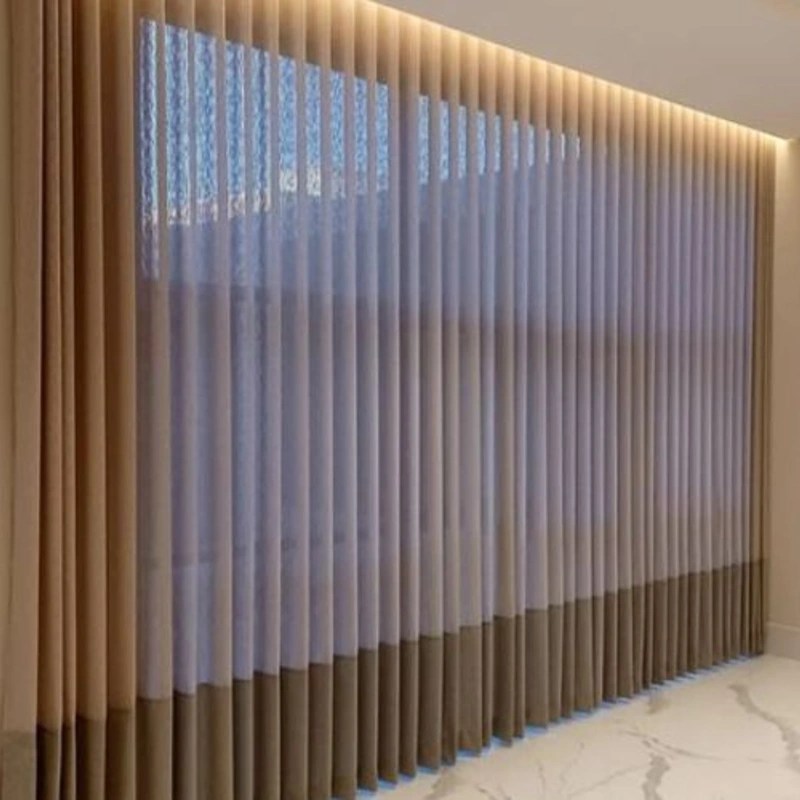 Contemporary Wave Window Drapes