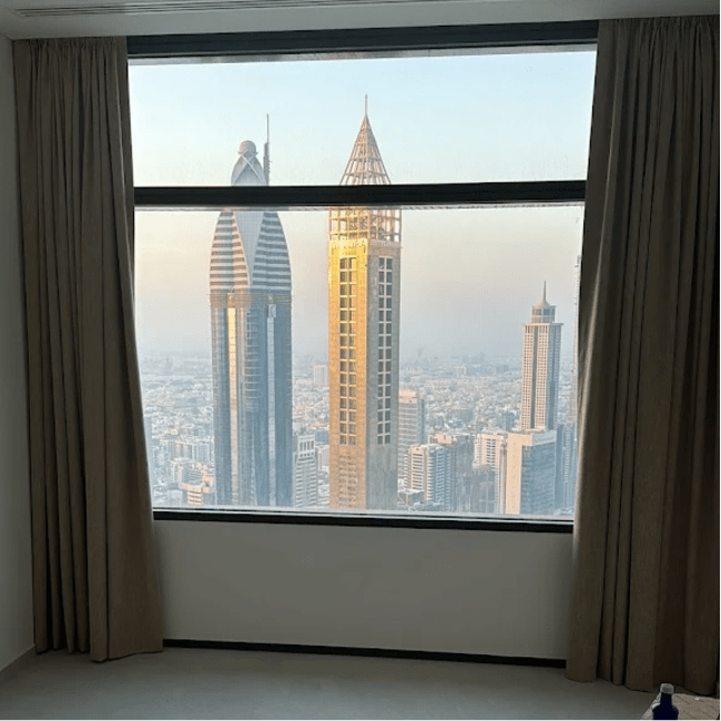 Custom curtains fitted perfectly