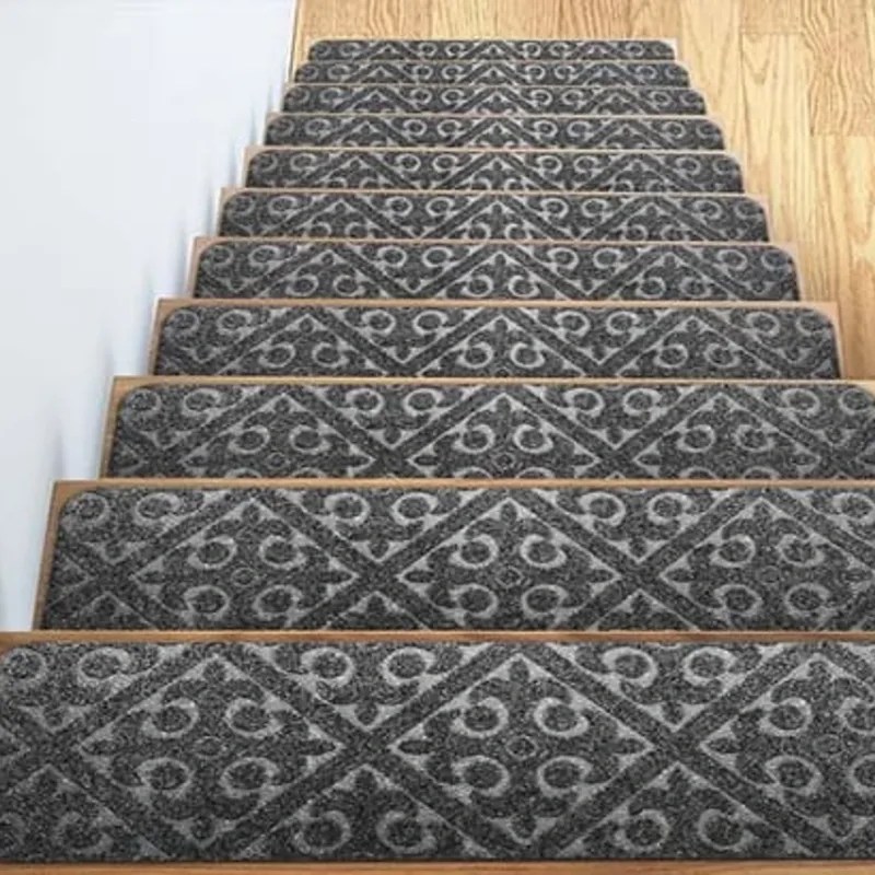 Patterned Stair Carpet