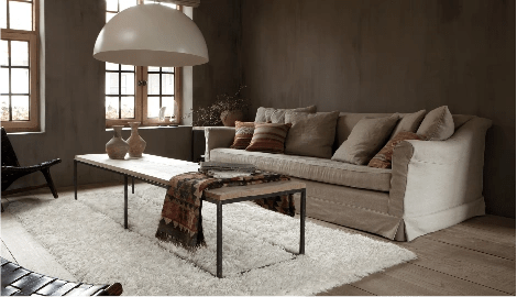 Warm textured shaggy rugs home comfort