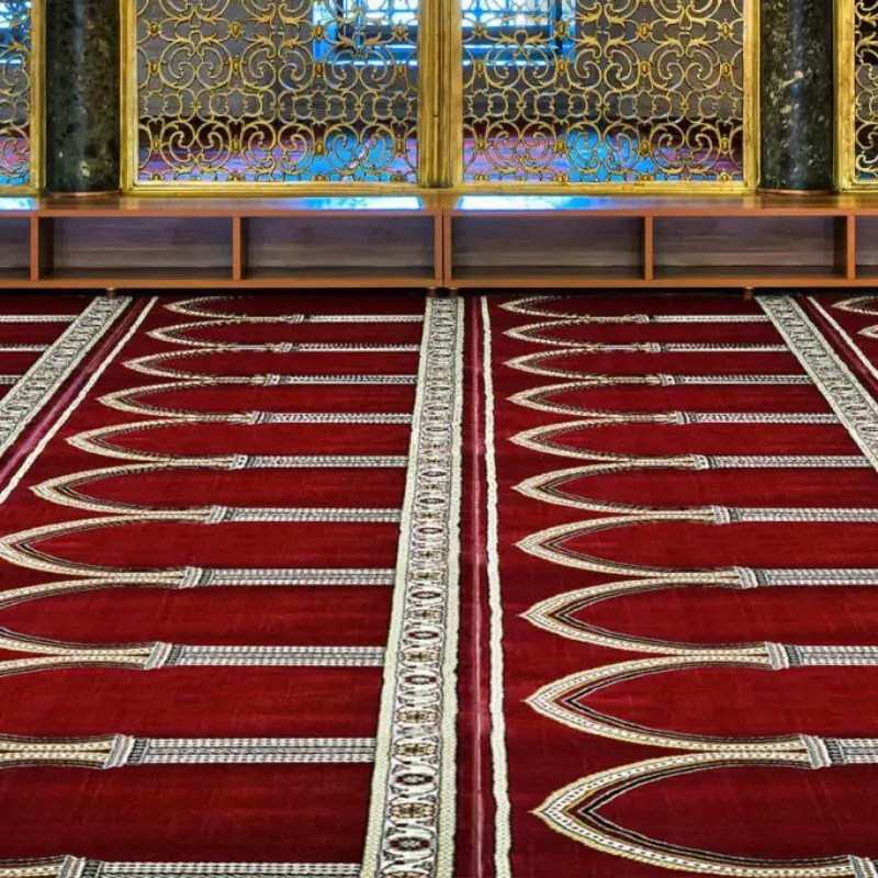 Sultan Red Mosque Carpet