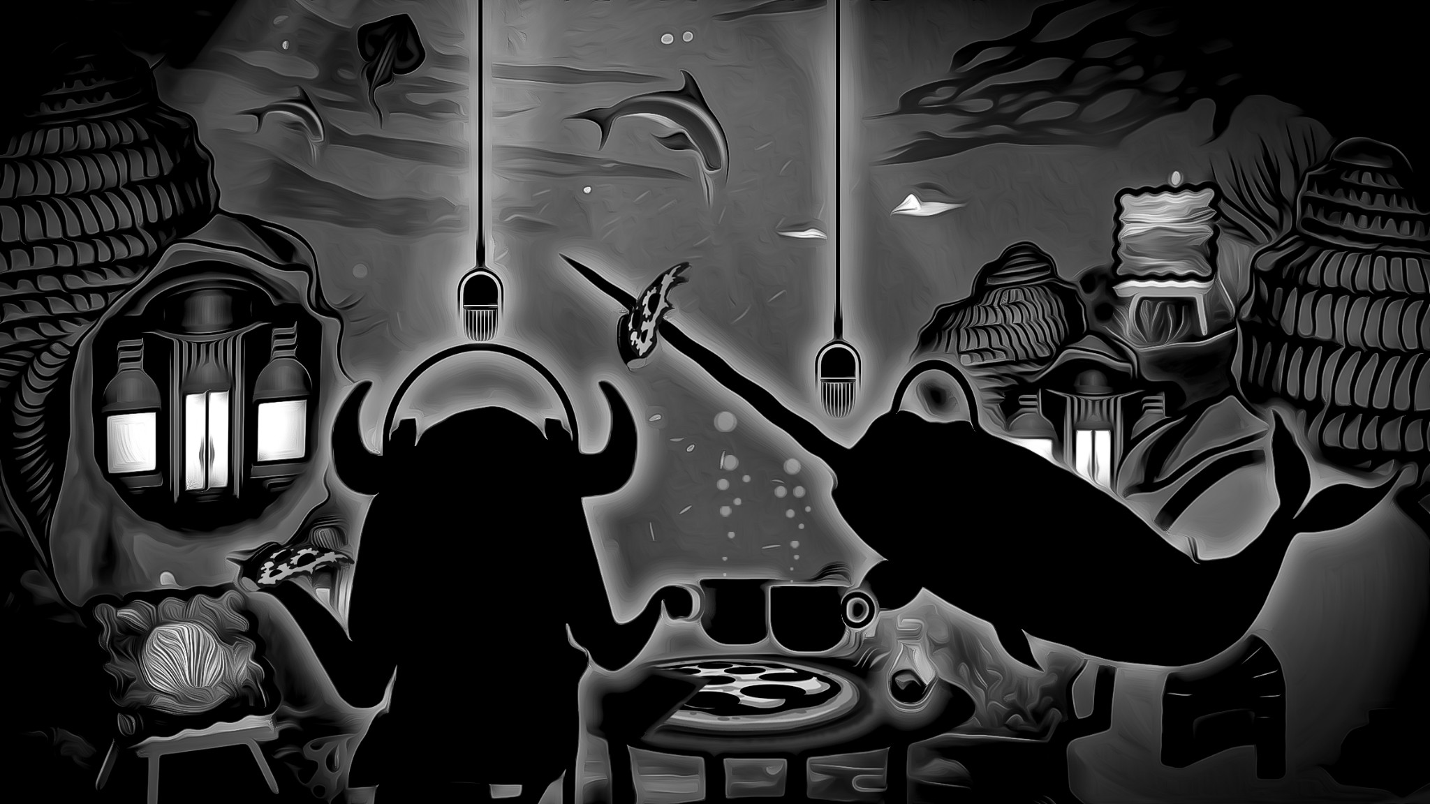 Zoryana’s Dimensional Blend: Ocean Mosaic Convergence