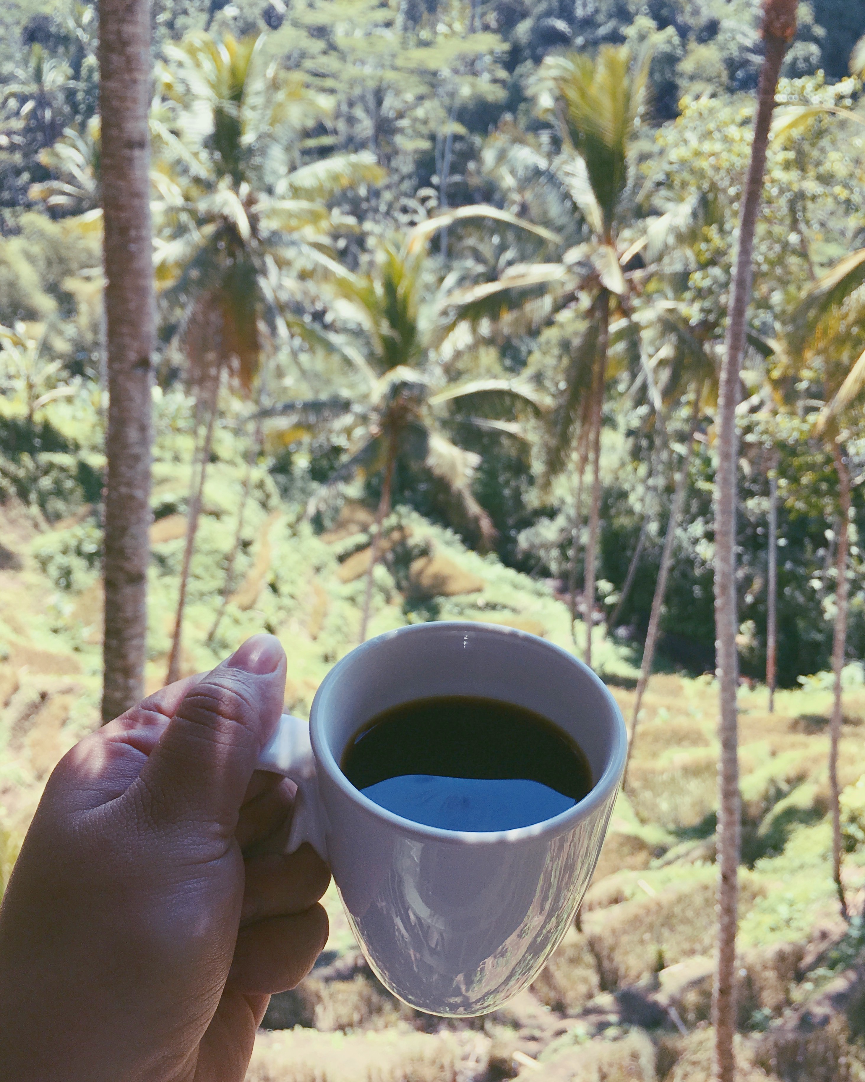 Sipping Coffee with this kind of view