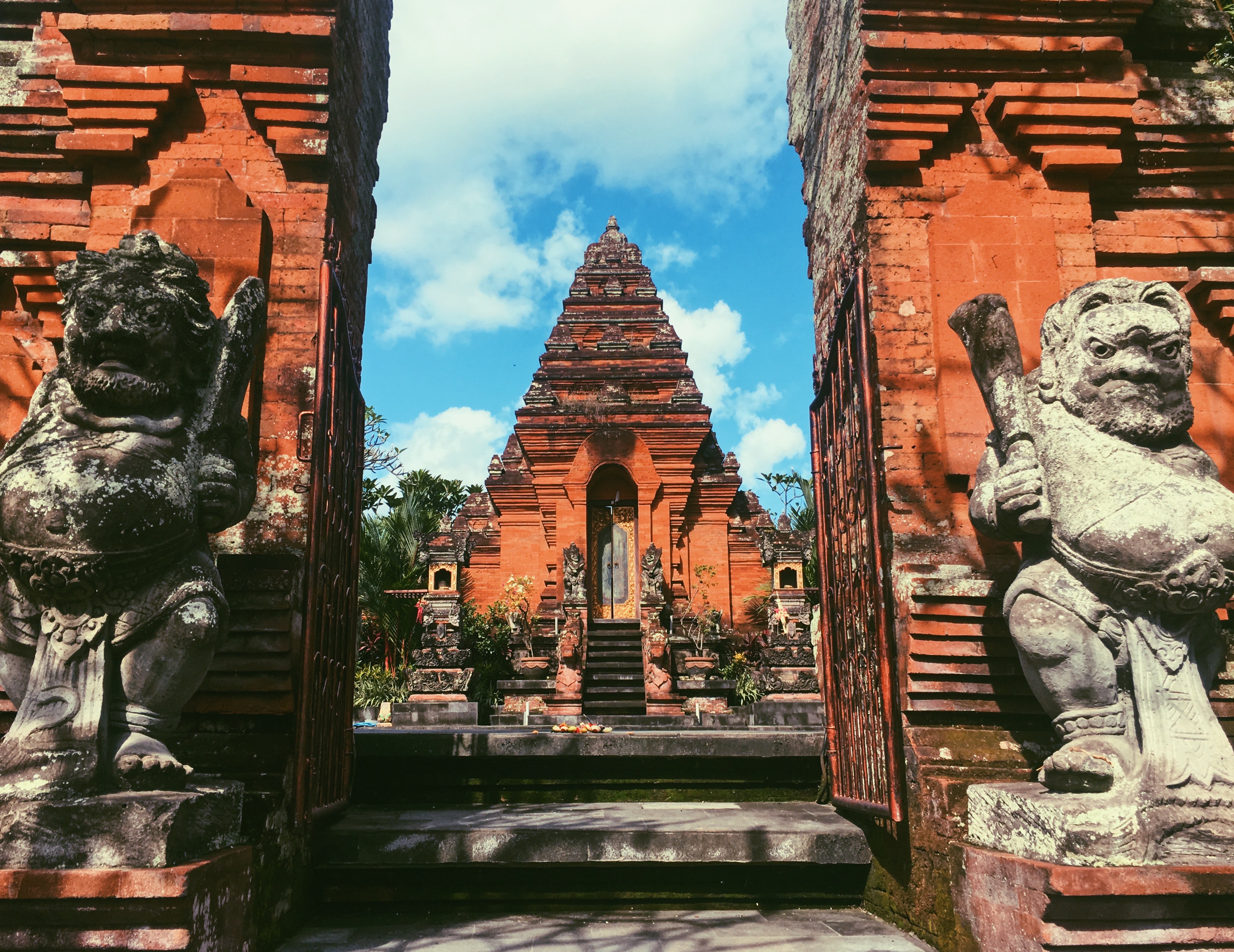 We were just walking on our way back to our villa when I saw this 'temple'.