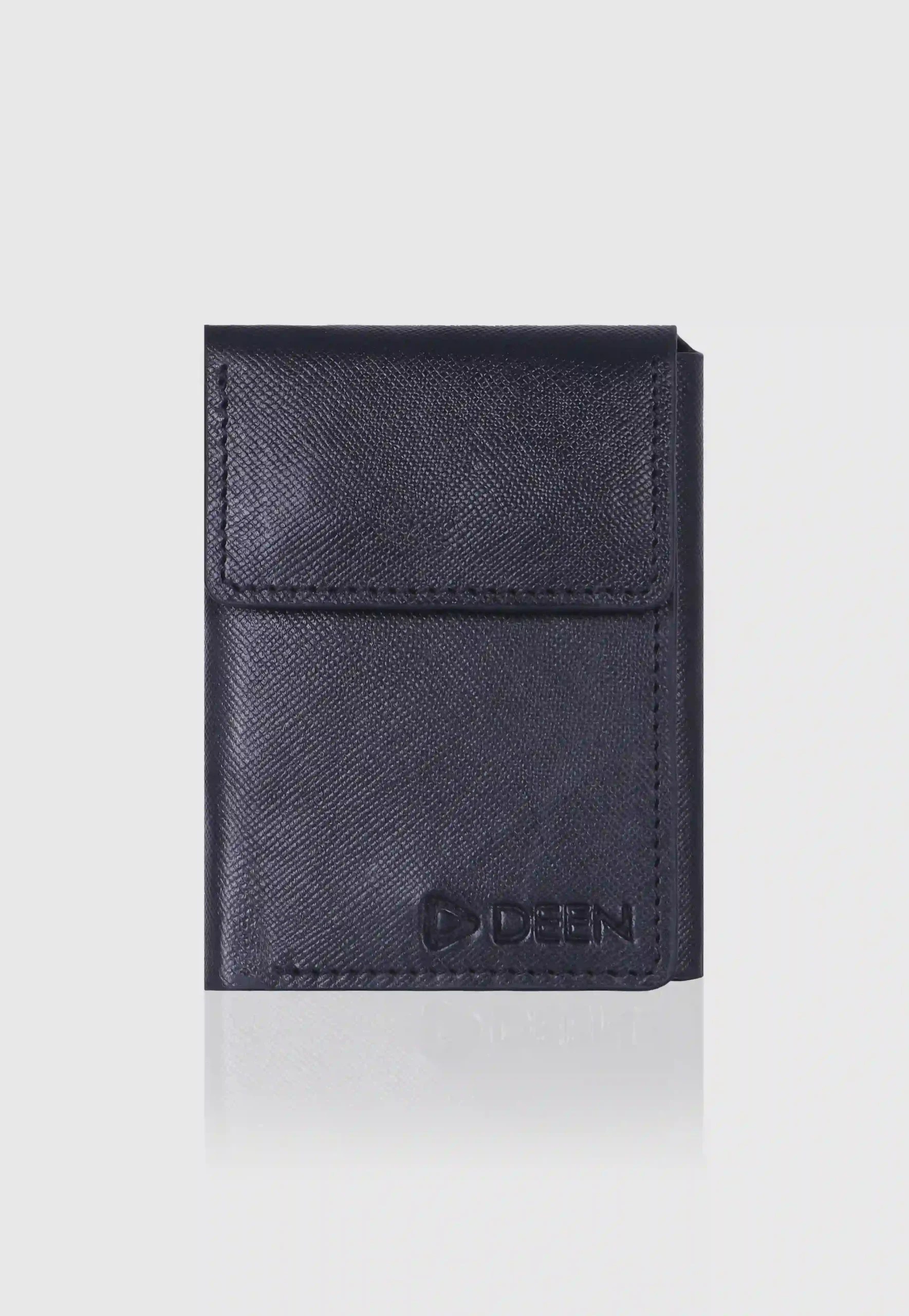 DEEN Trifold Genuine Leather Wallet