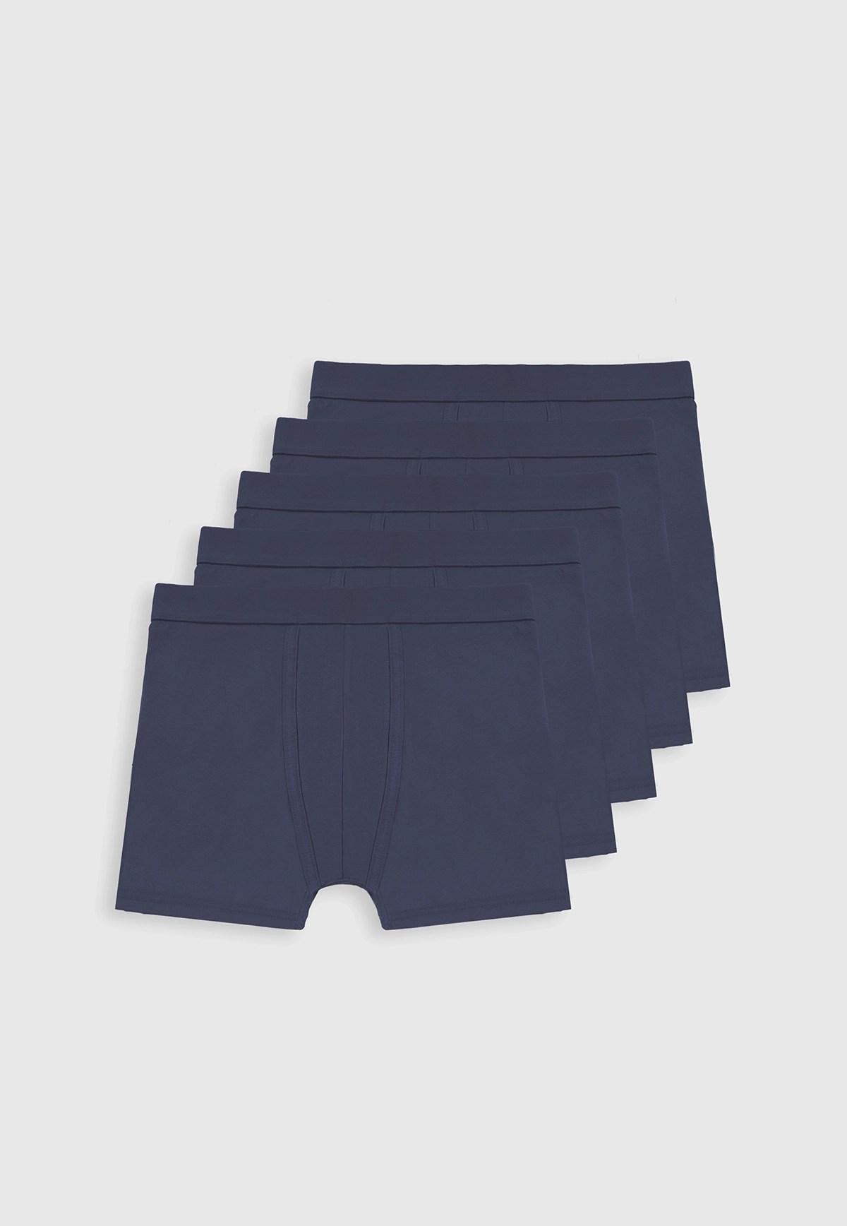 Five-Pack of Boxer Briefs in Stretch Cotton