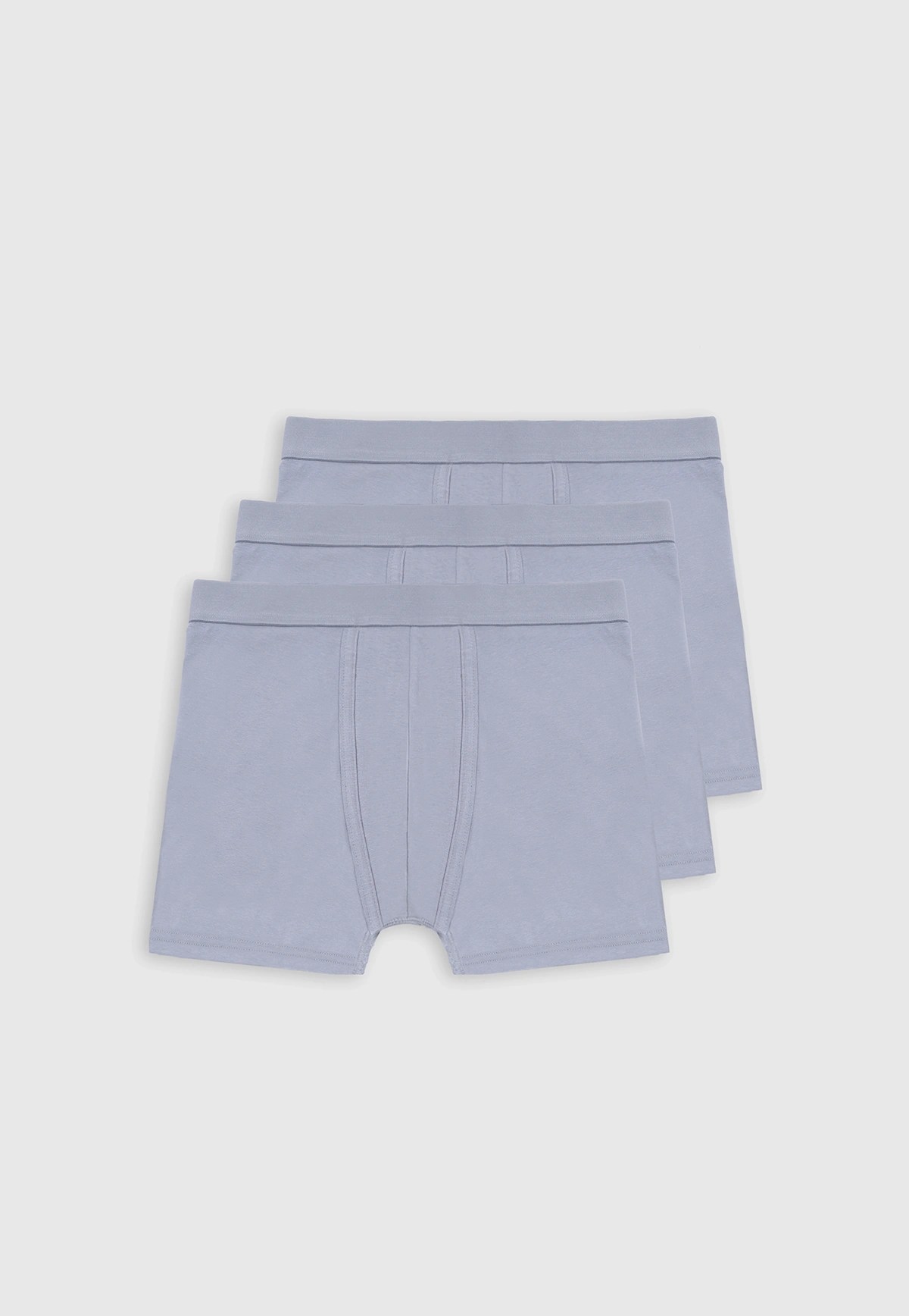 Three-Pack of Boxer Briefs in Stretch Cotton