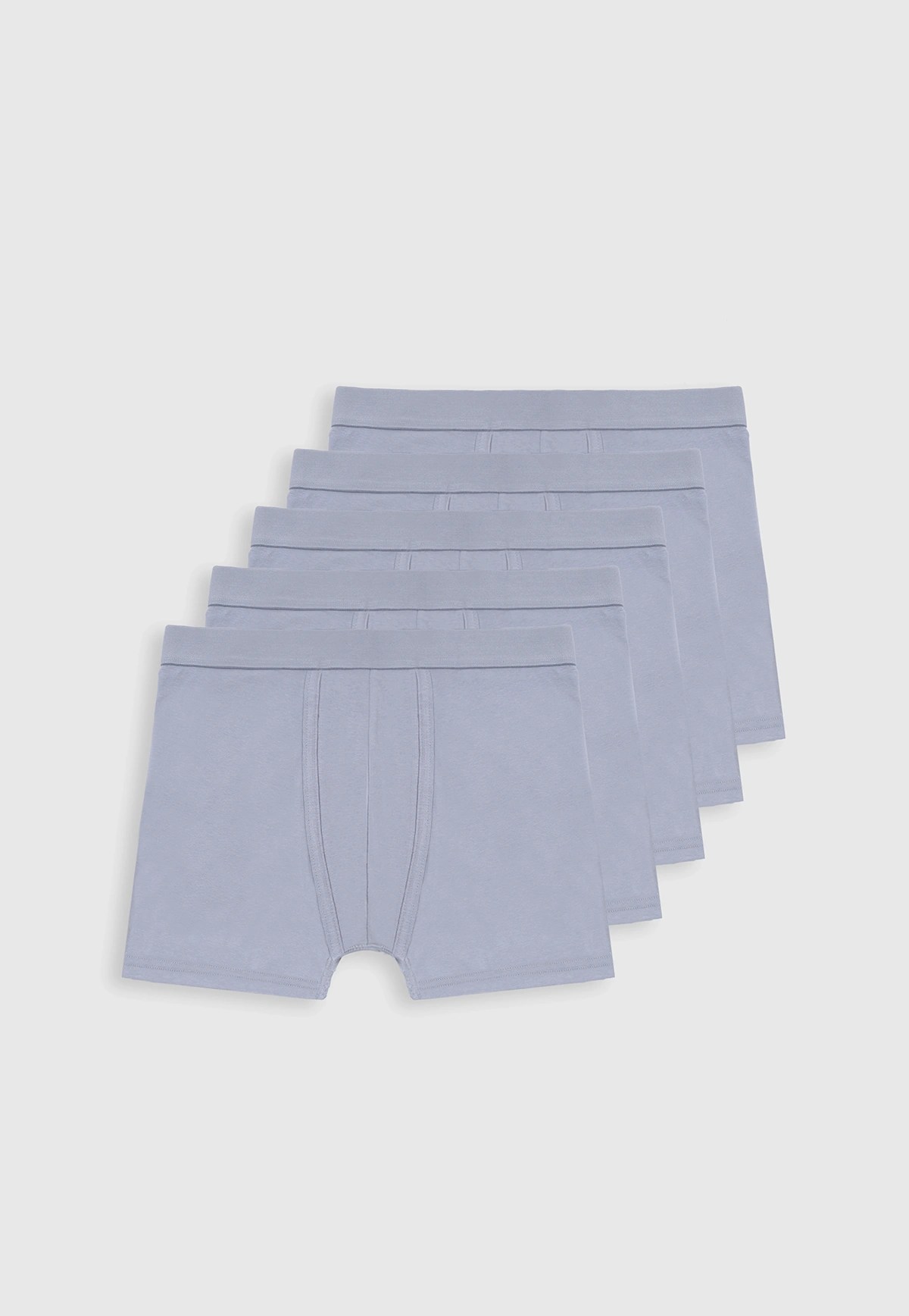 Five-Pack of Boxer Briefs in Stretch Cotton
