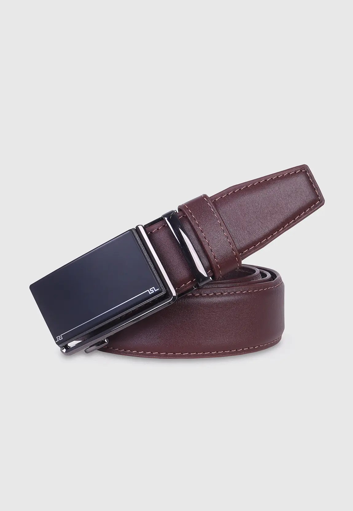 Chocolate Leather Gear Belt