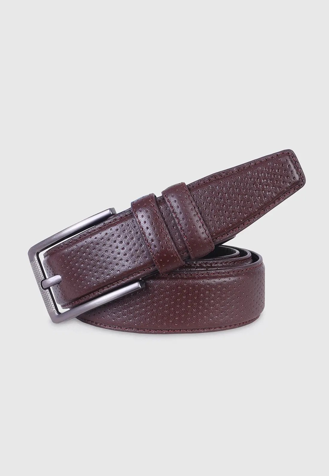 Chocolate Premium Leather Belt