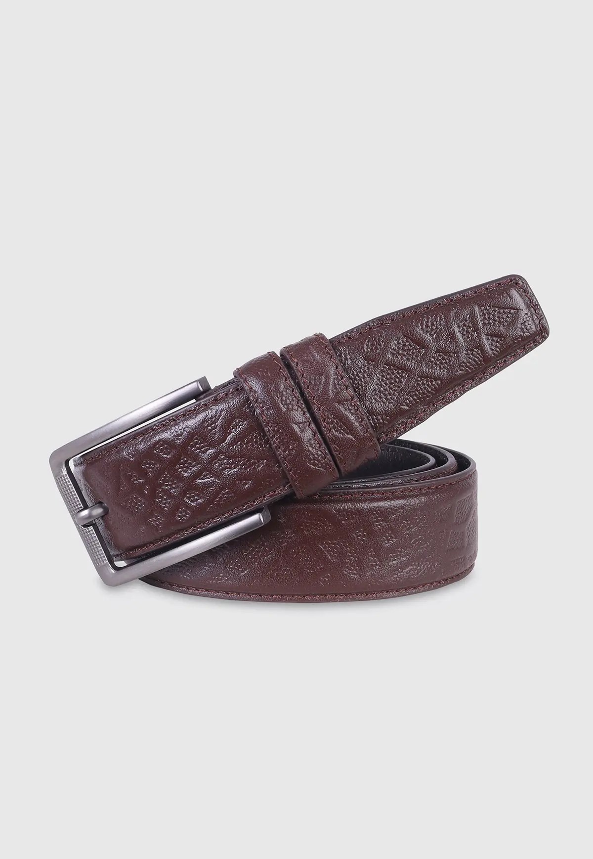 Chocolate Premium Leather Belt