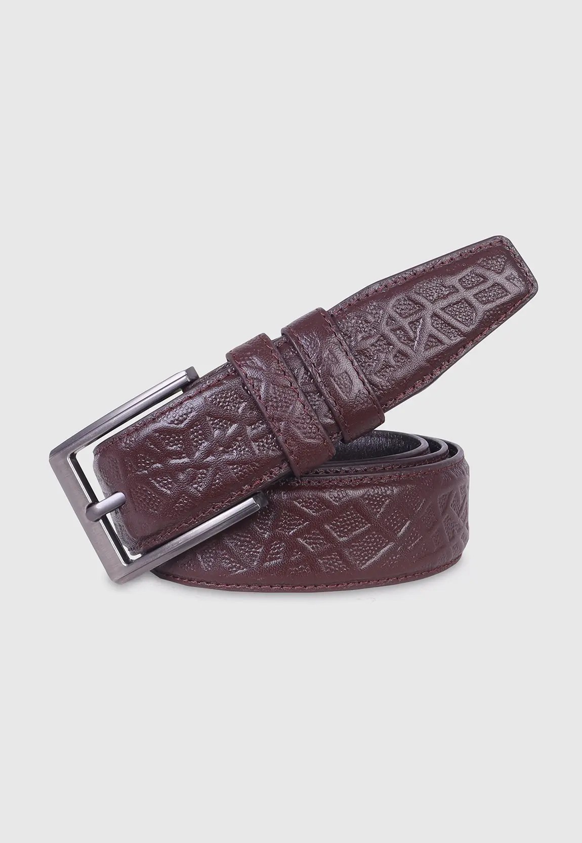 Chocolate Premium Leather Belt