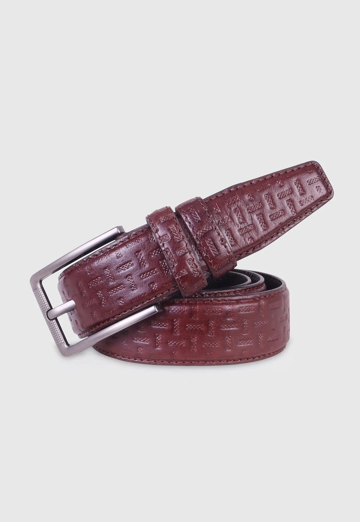 Chocolate Premium Leather Belt