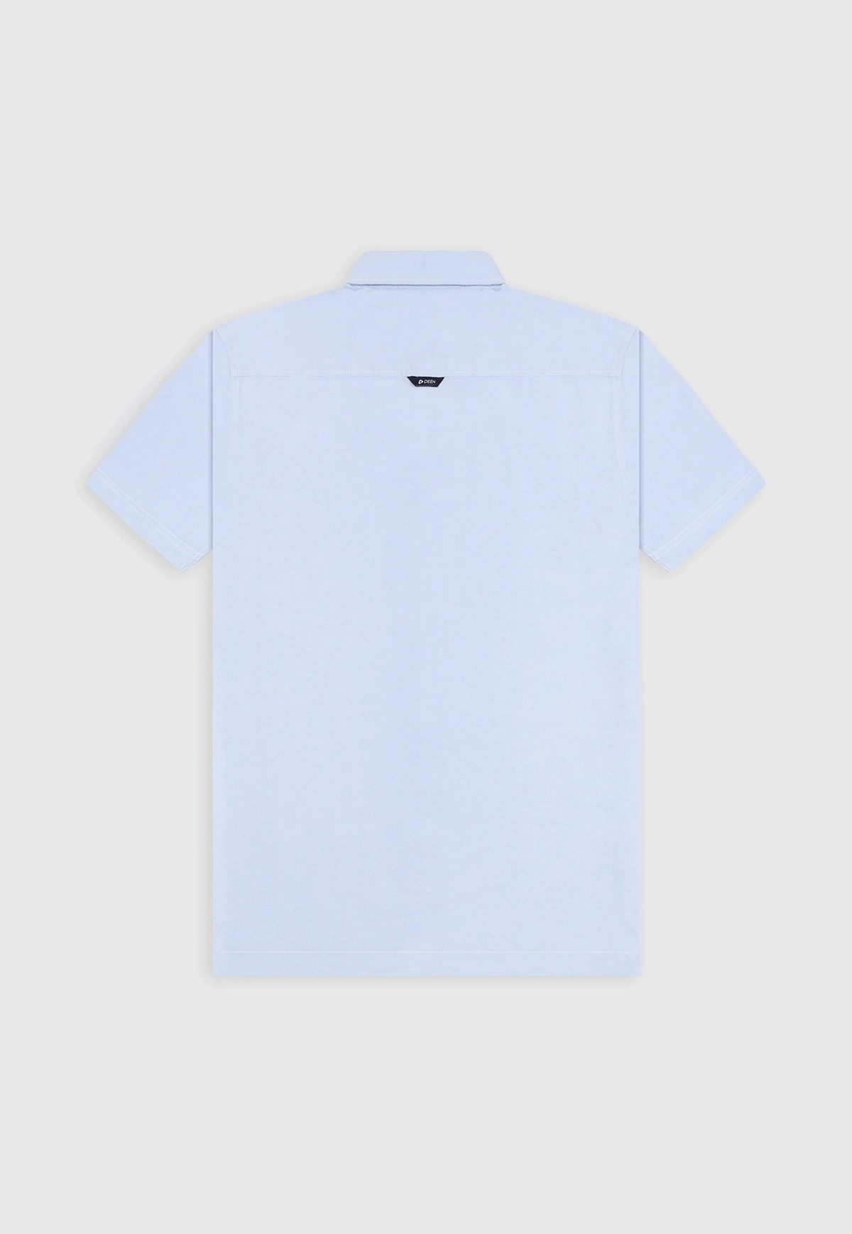 Ice Blue Patch Pocket Shirt Regular Fit 102 0102 038 Back