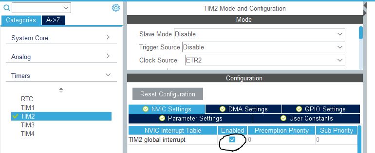 Stm32 Configure Timer Timer Prescaler Counter Period Counter Mode Counter Graphing Timer - Classic HD Space Photos | Free Download