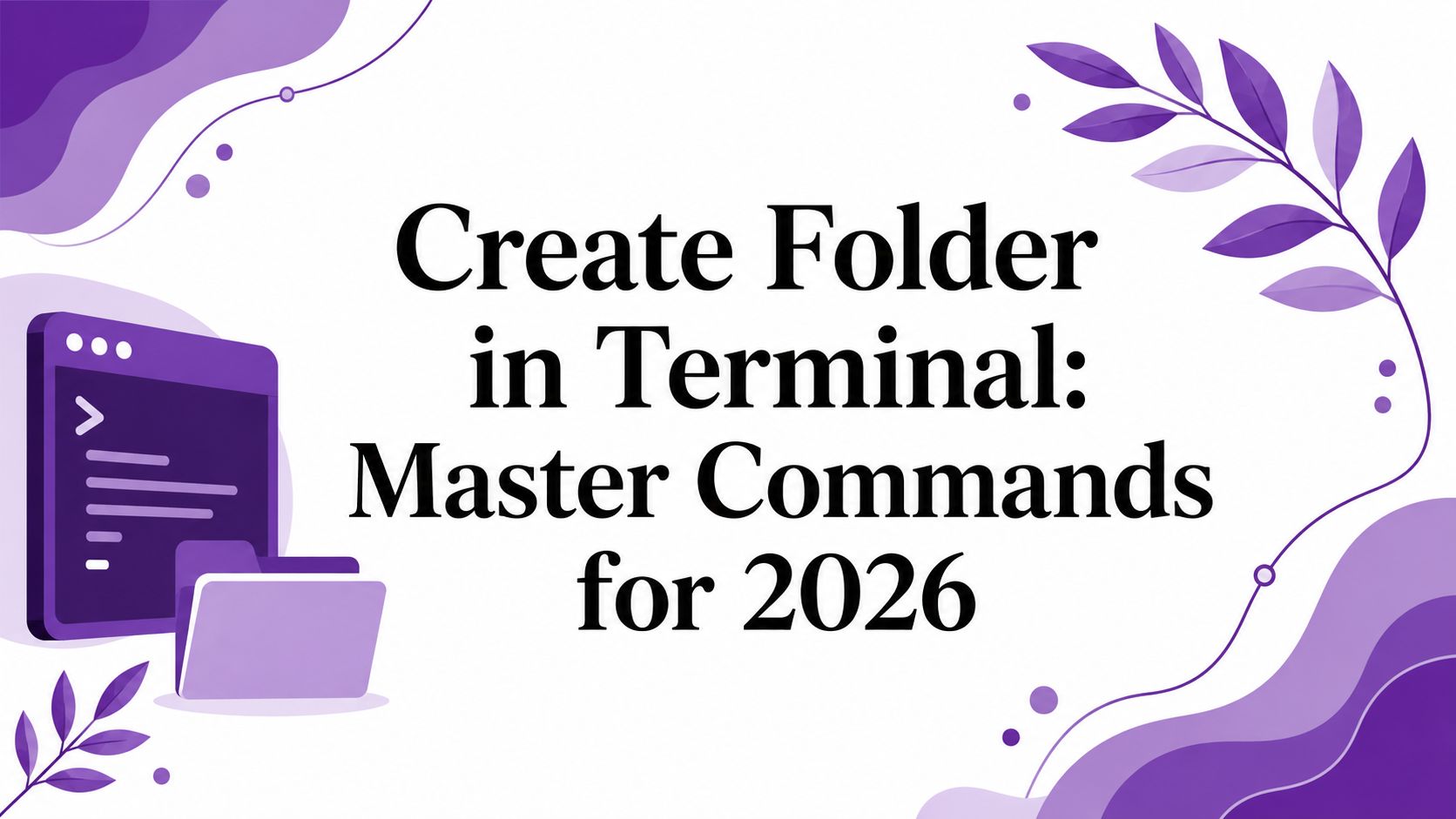 Create Folder in Terminal: Master Commands for 2026