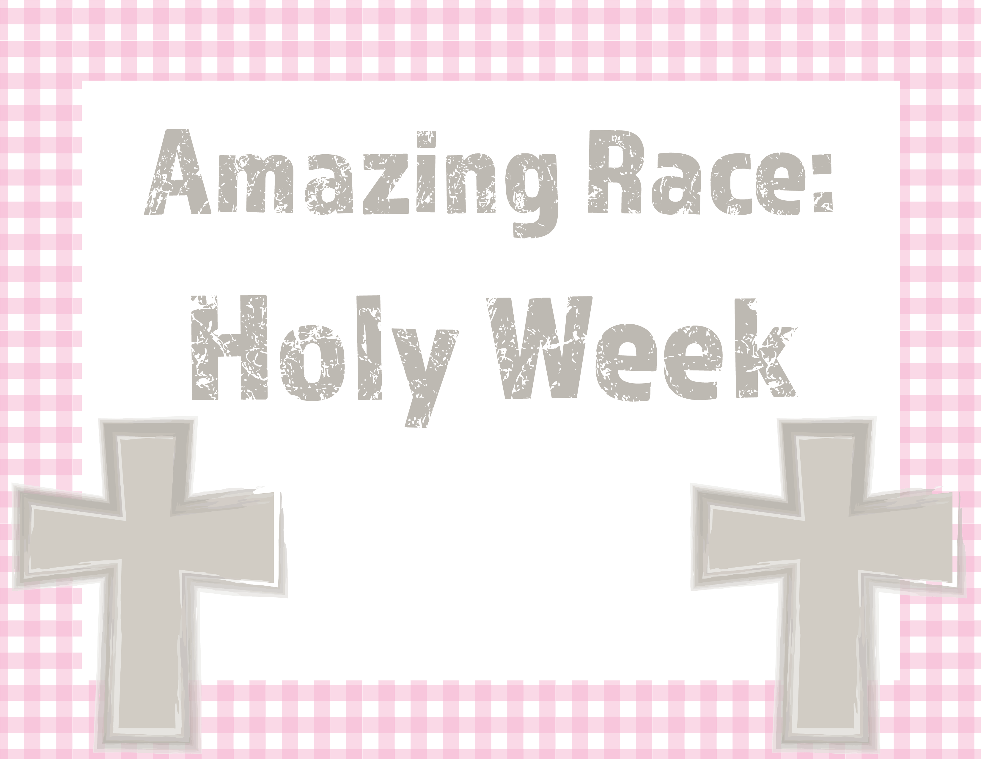 amazing race holy week team game deeper kidmin