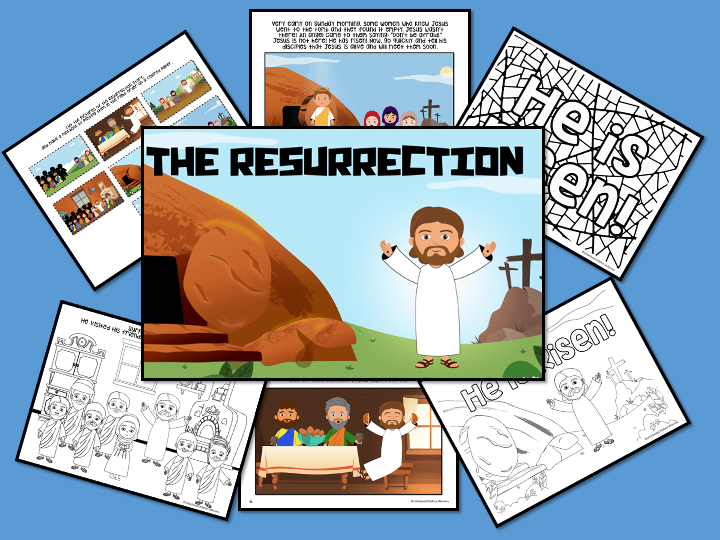 The resurrection printable activity pack