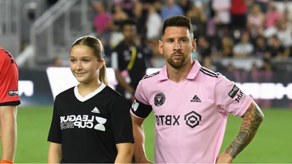 You are currently viewing The daughter of David and Victoria she eclipses Messi in Miami