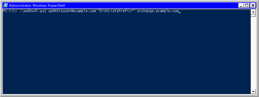 Adding a User to Multiple Exchange Distribution Lists Using Windows ...