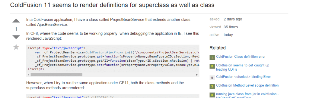 my Stack Overflow question