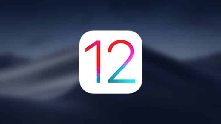 iOS 12 logo