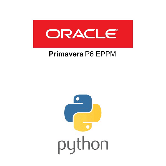 Primavera P6 and Python logos