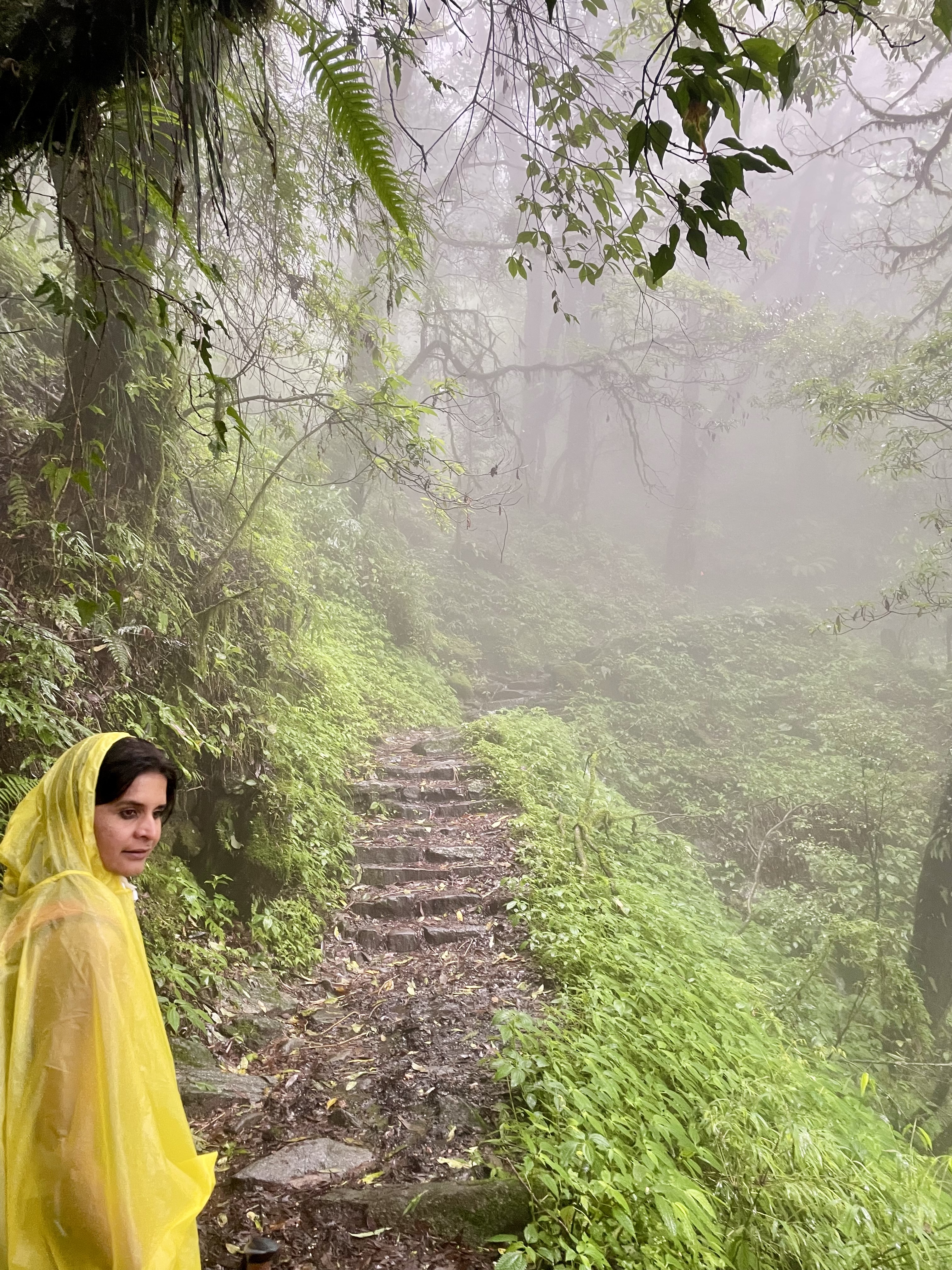 on the way to Annapurna base camp