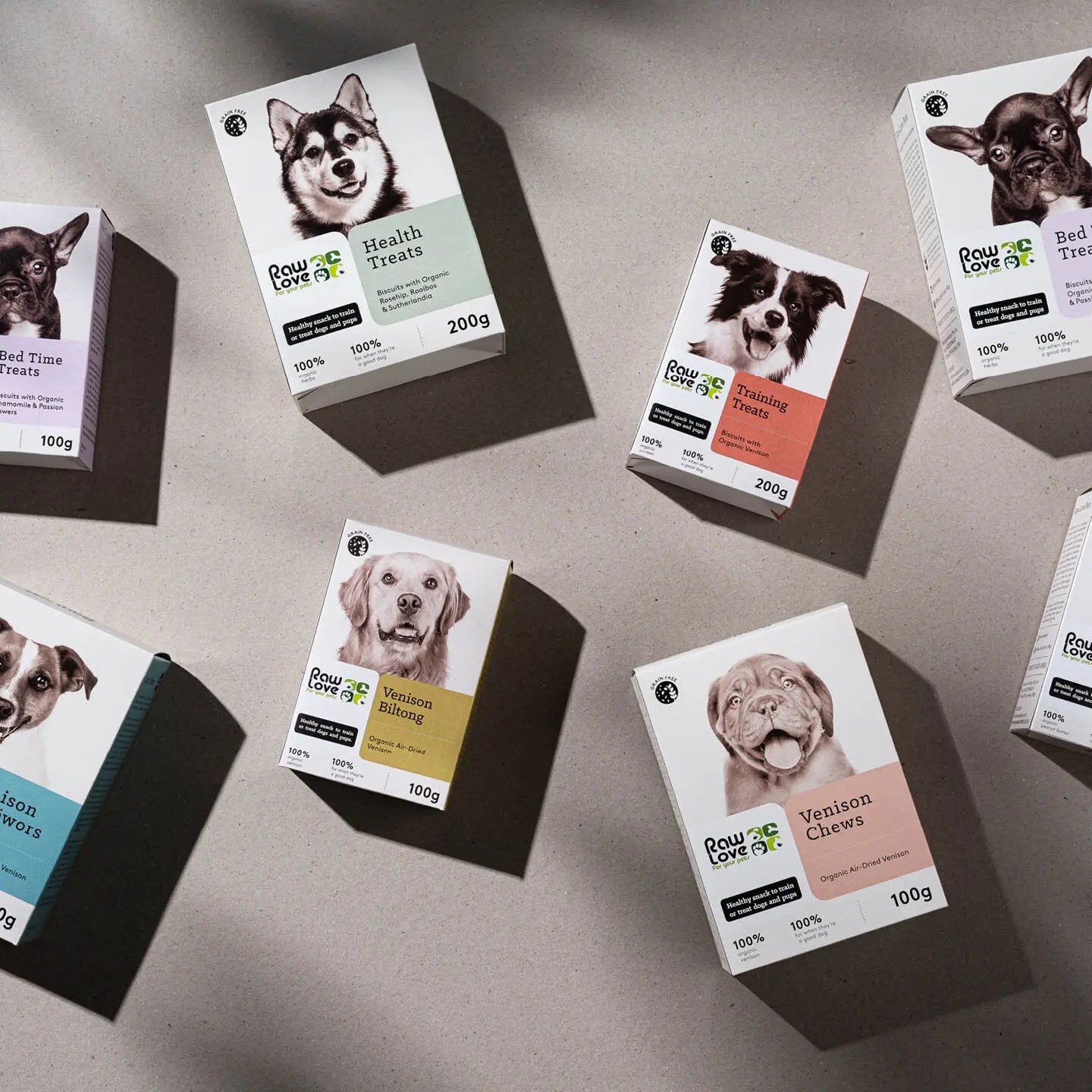 digital printing examples on dog food packaging