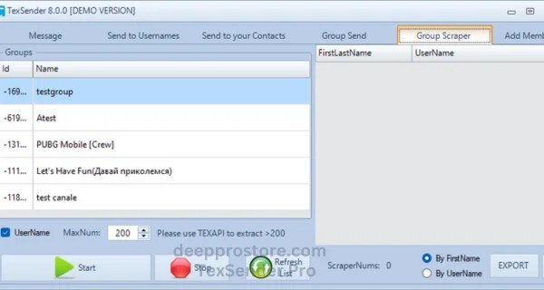 TexSender Pro