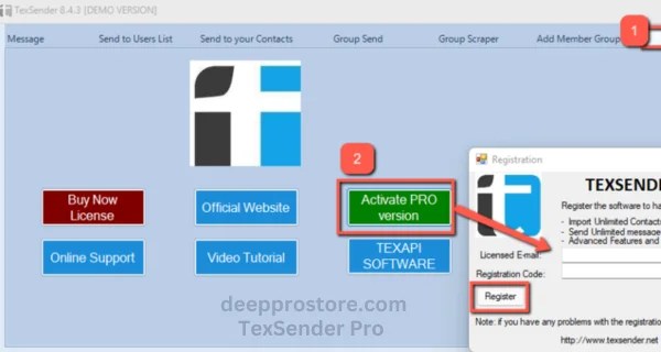 TexSender Pro