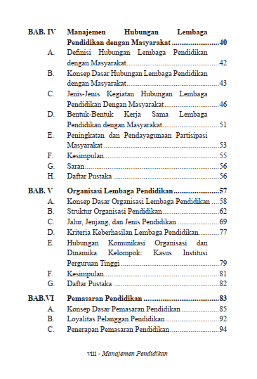 Buku manajemen pendidikan