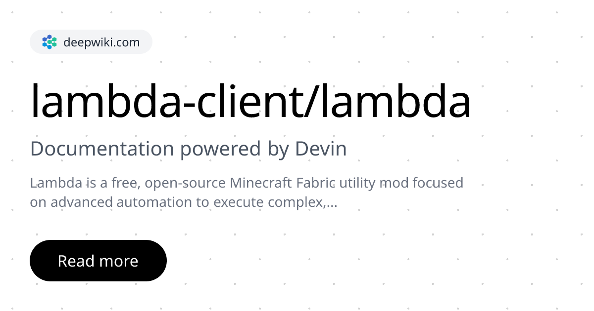 Lambda-client/lambda