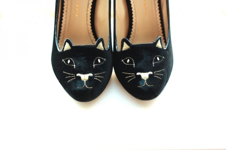 Charlotte Olympia cat heel