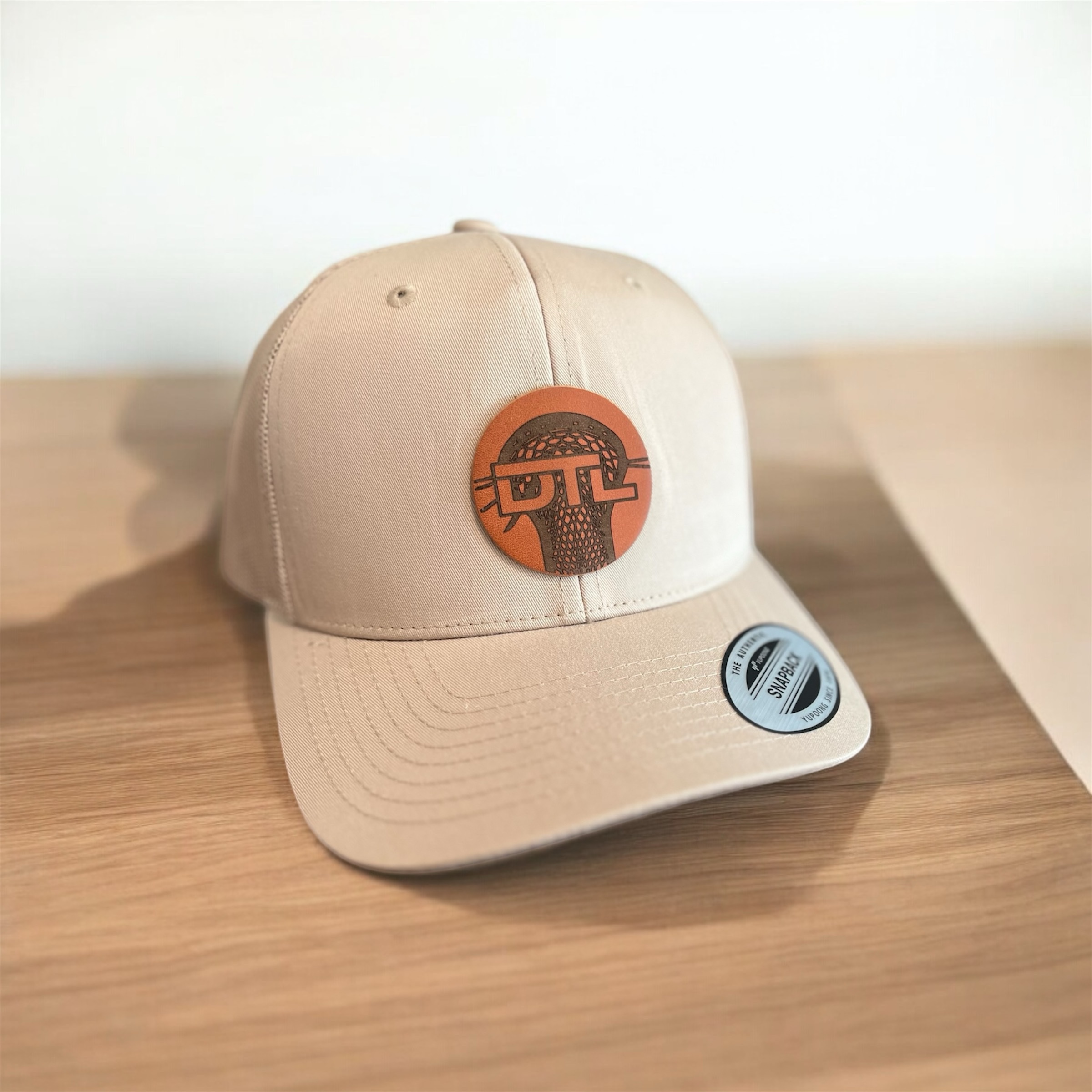DTL Hat - Tan (Genuine Leather Patch)