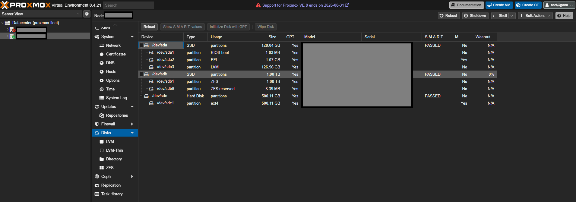 Fix Proxmox VM Snapshot “Out of Space” Errors