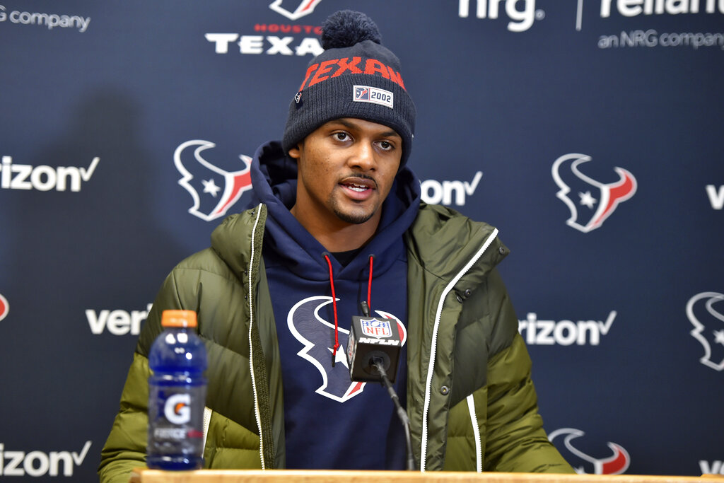 Texans have 5 QBs on roster, but are saying little about Deshaun Watson