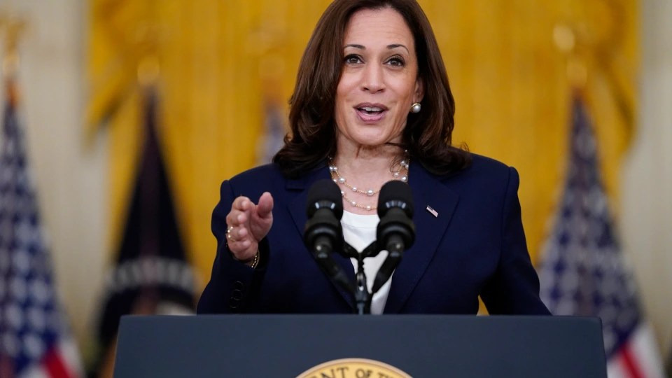 VP Kamala Harris talks voting rights, racism