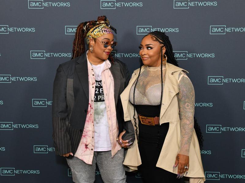 Da Brat (L) and Jesseca “Judy” Dupart attend AMC Networks Summit 2022 at 74Wythe on September 28, 2022 in New York City.